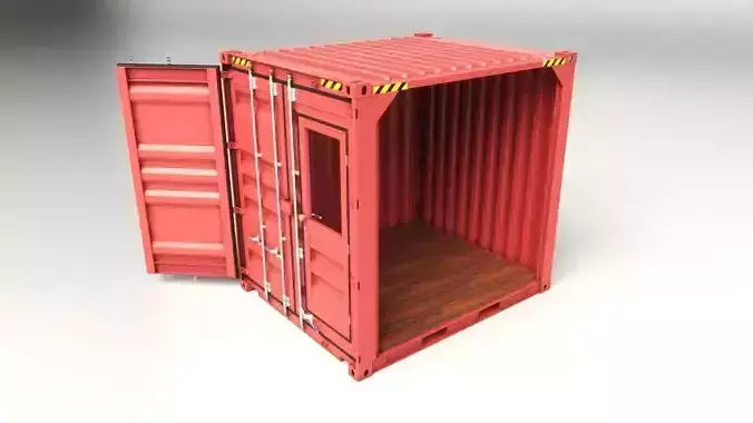 10 feet cube container