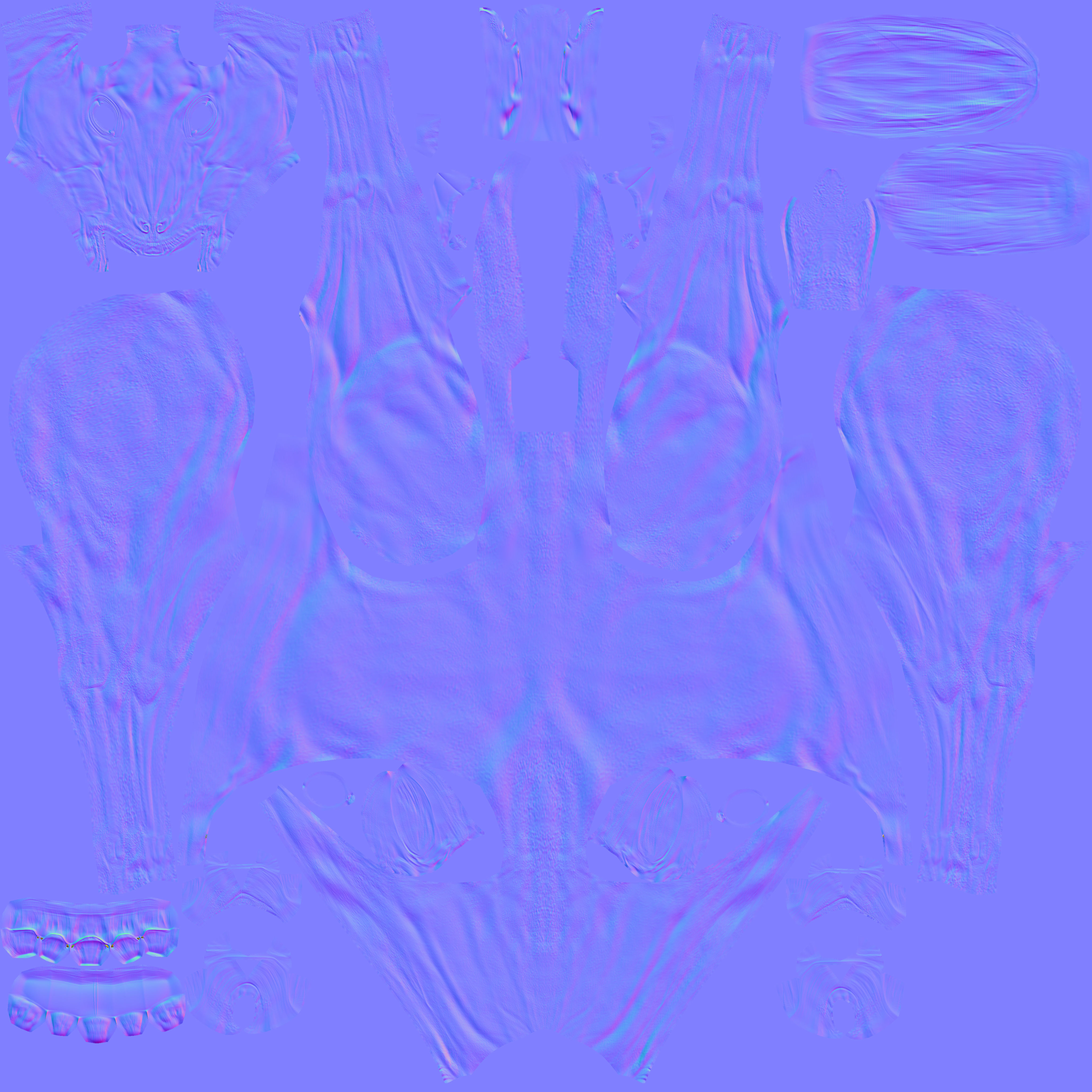 Modal Horse2 Low-poly 3D model_8