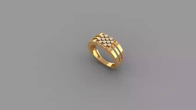 DIAMOND  DESIGNER  RING