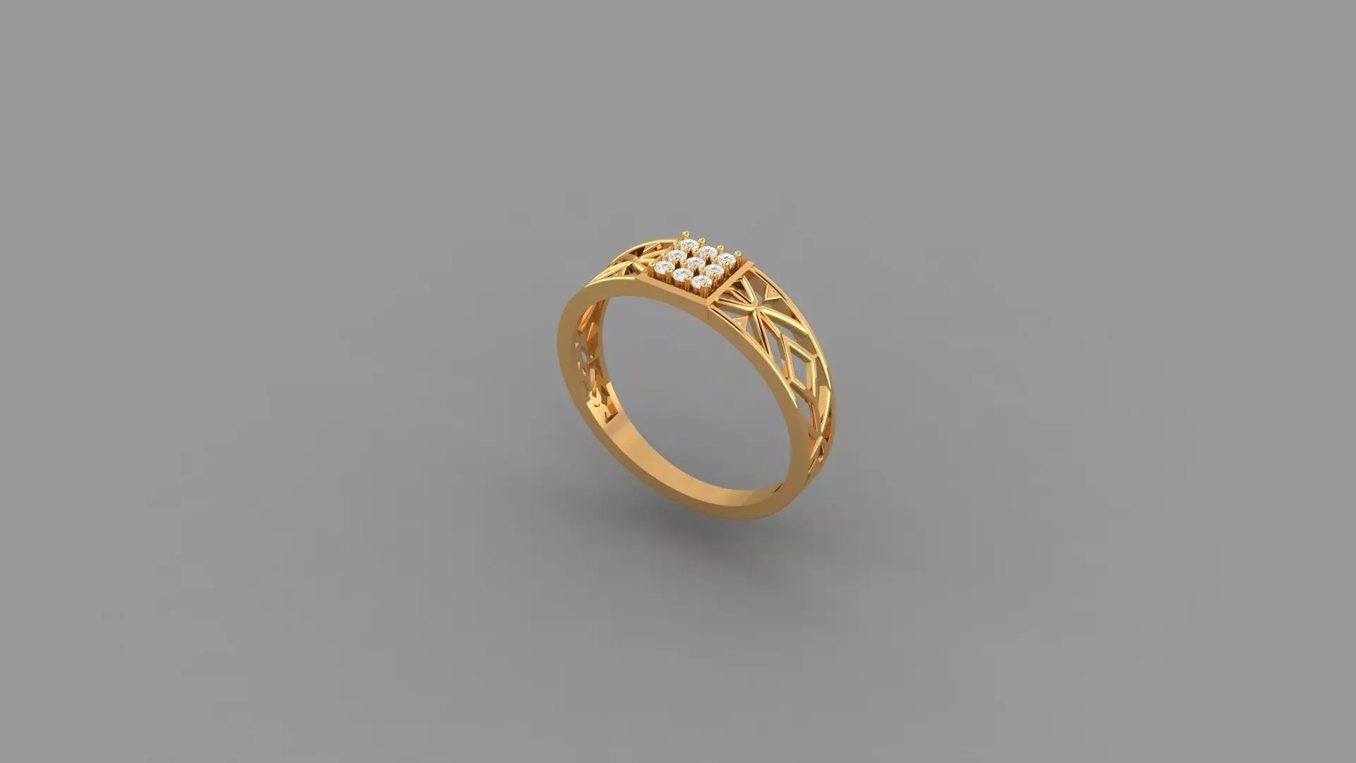 DESIGNER RING 3D model_0