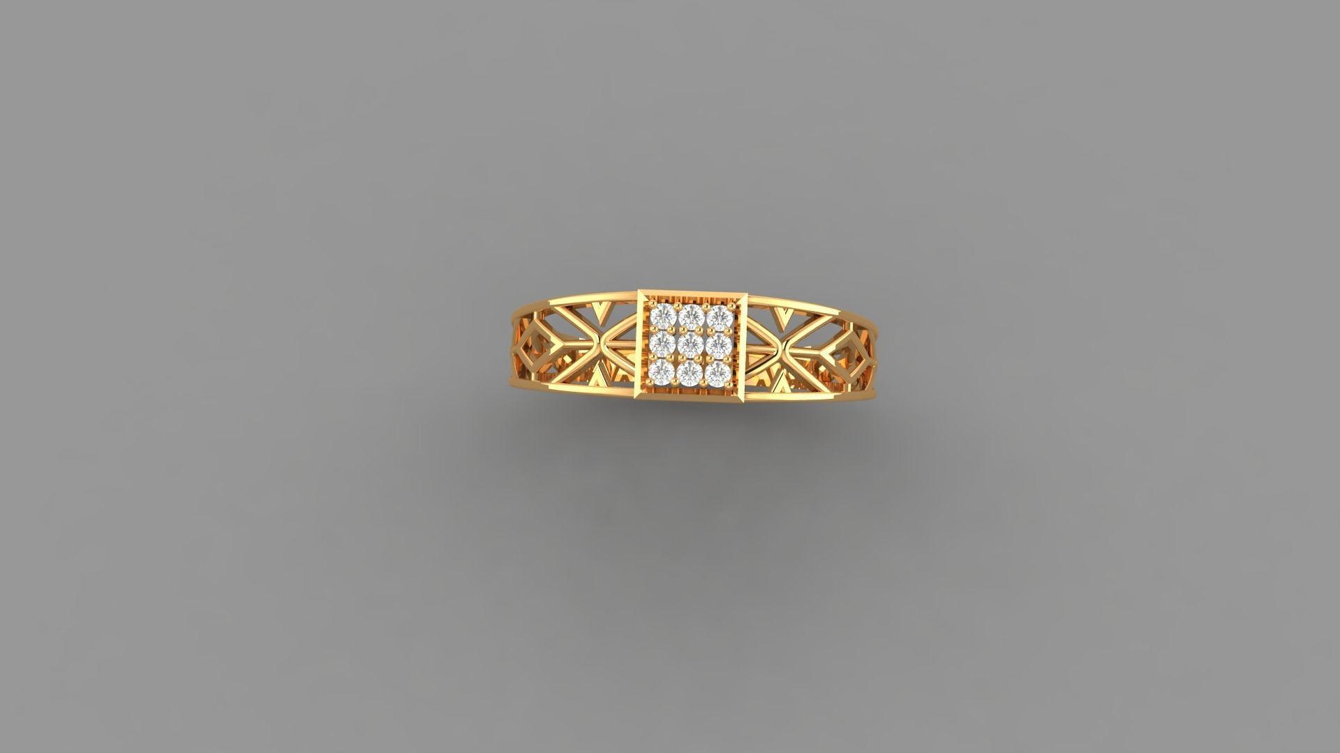 DESIGNER RING 3D model_1