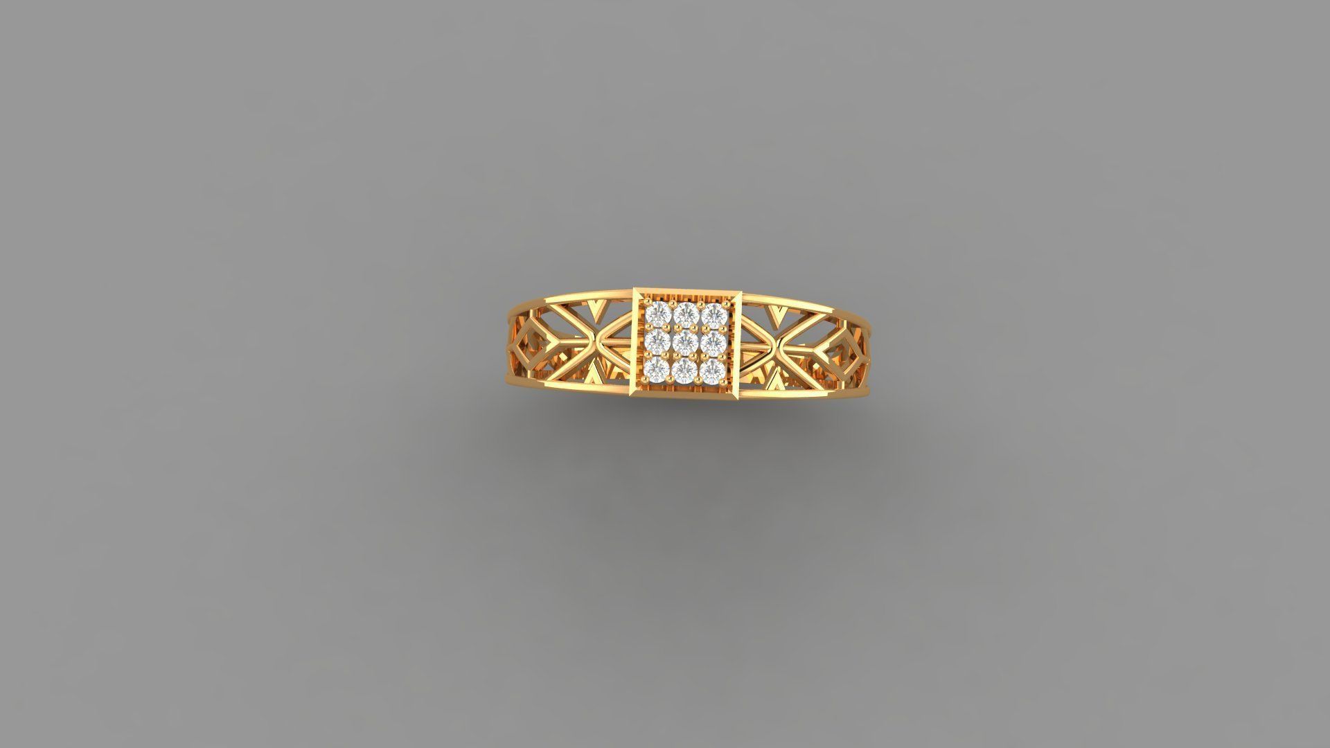 DESIGNER RING 3D model_2