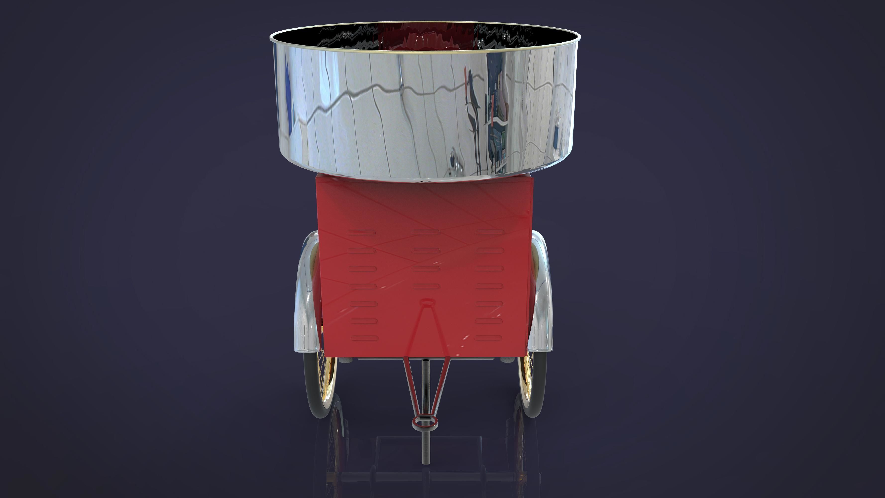 Sweet cotton candy 3D model_13