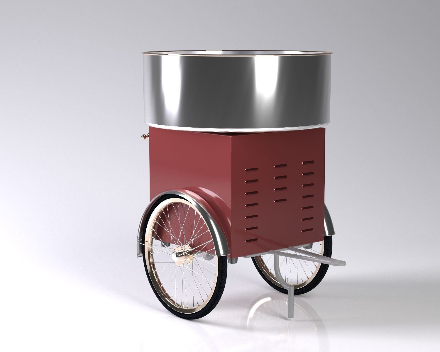 Sweet cotton candy 3D model_17