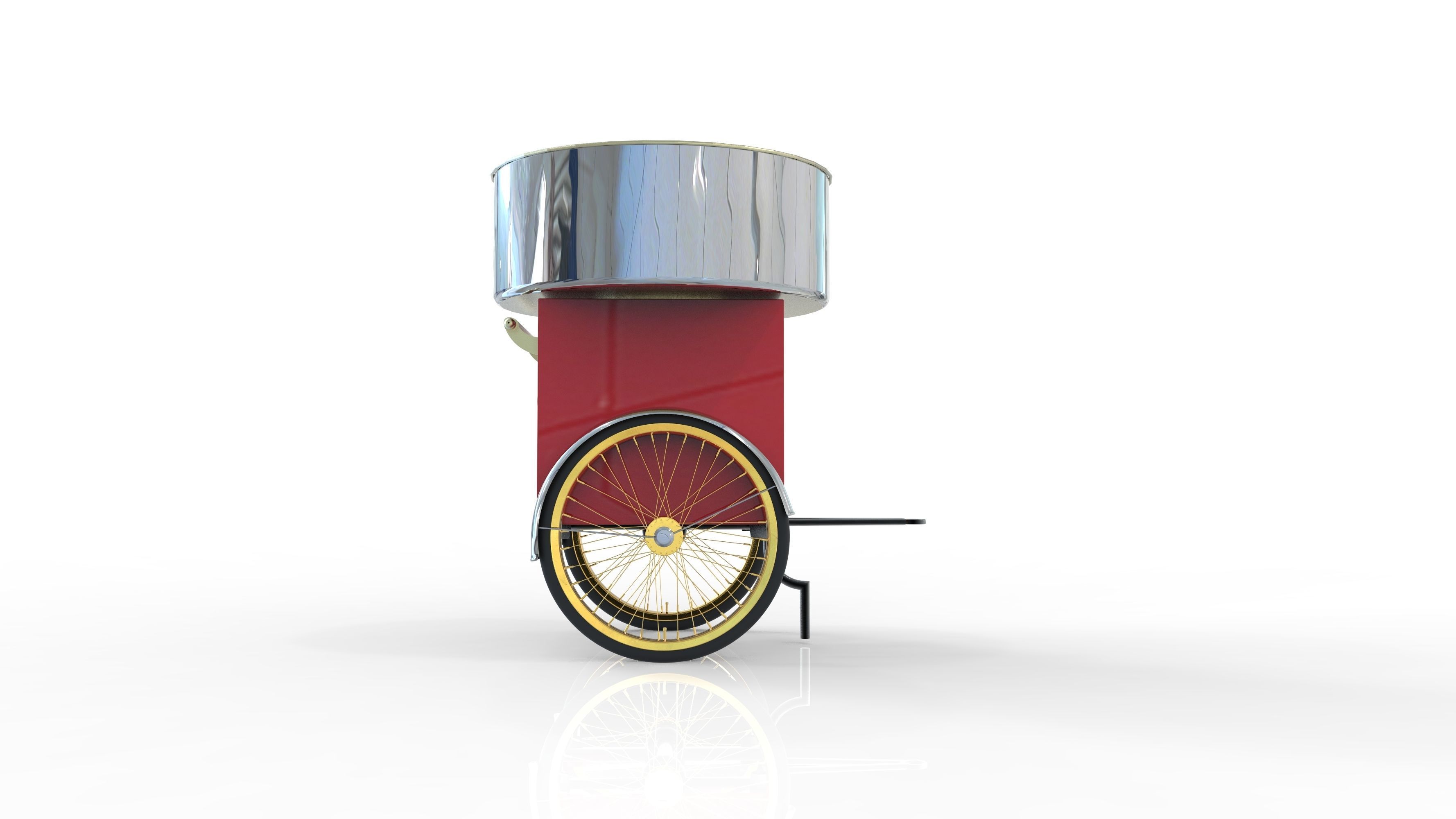 Sweet cotton candy 3D model_19