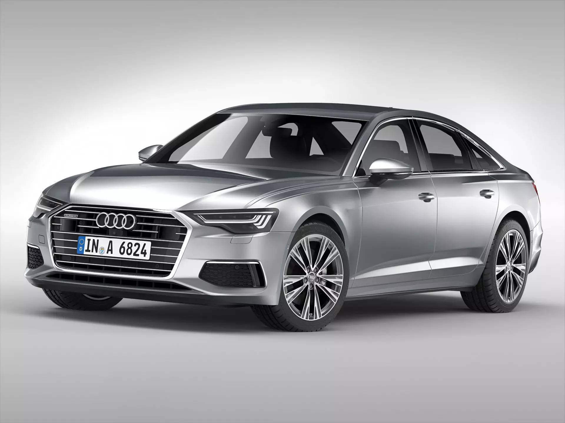 Audi A6 Sedan 2019 3D model_0