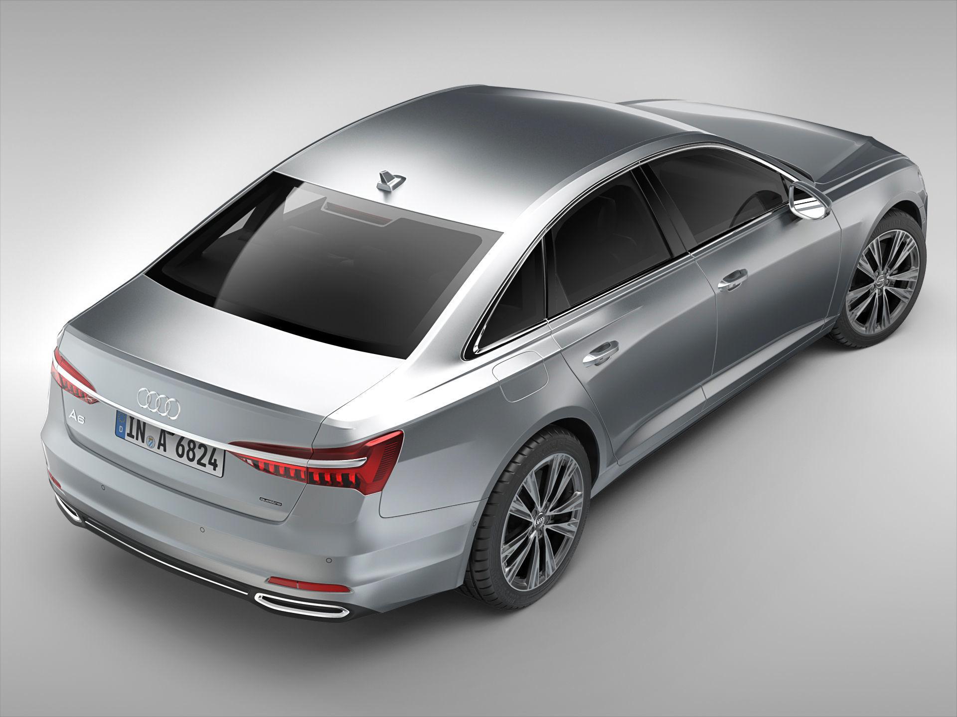 Audi A6 Sedan 2019 3D model_2