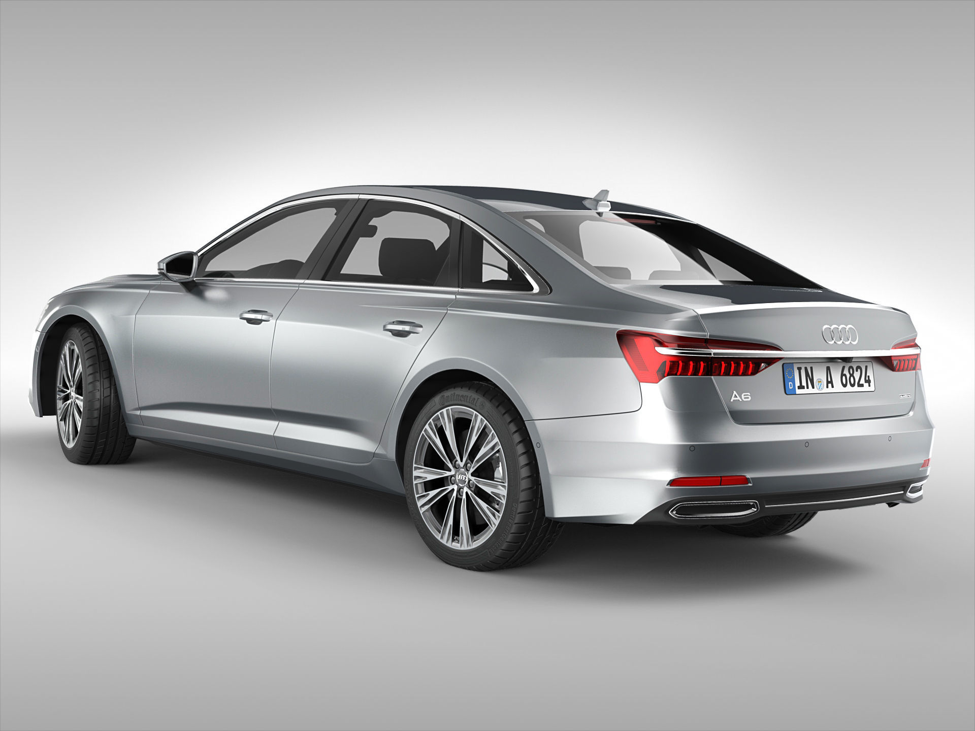 Audi A6 Sedan 2019 3D model_1