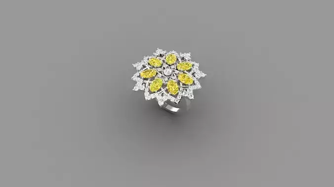 BEAUTIFUL COCKTAIL RING