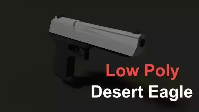 Low Poly Desert Eagle