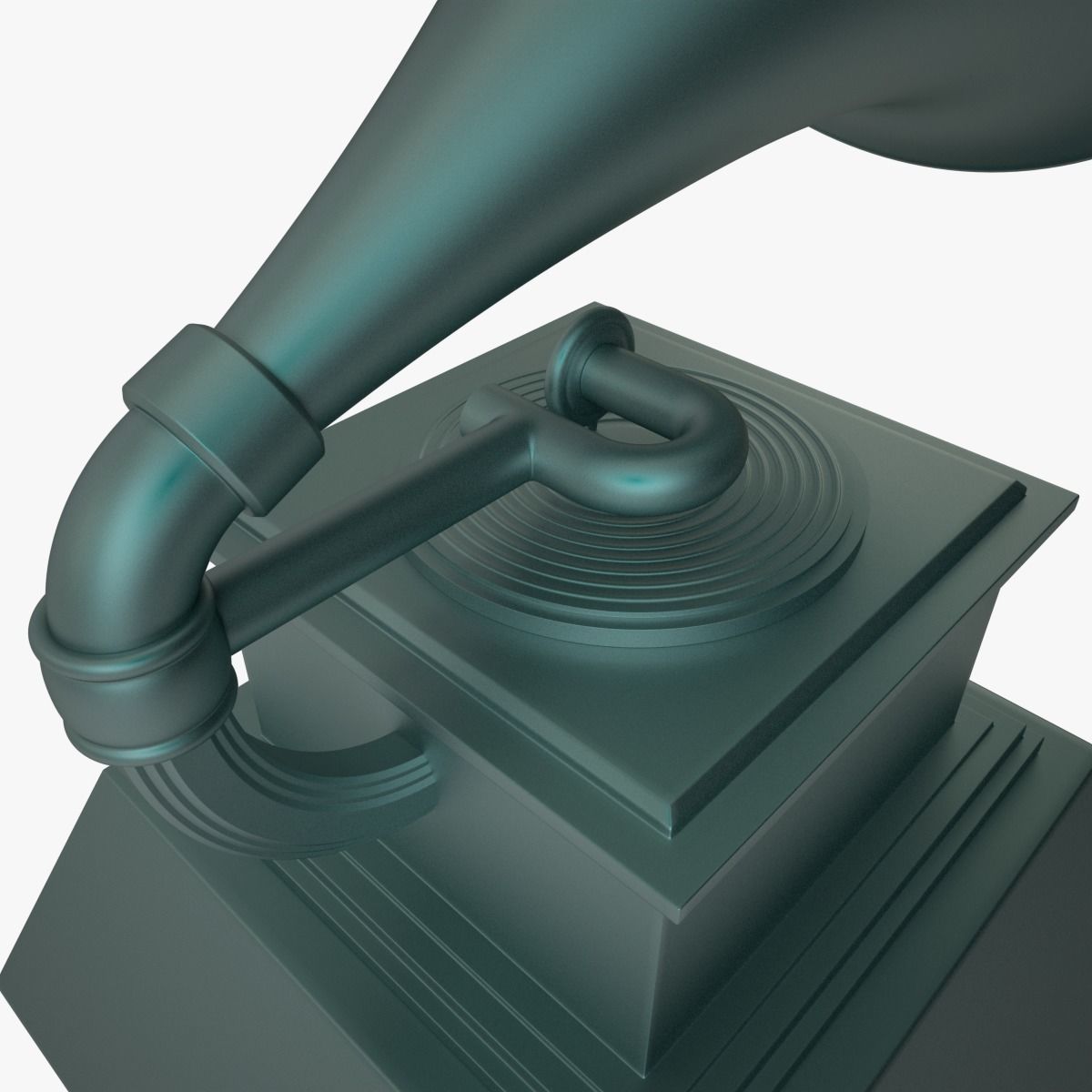 Grammy Award 3D model_11