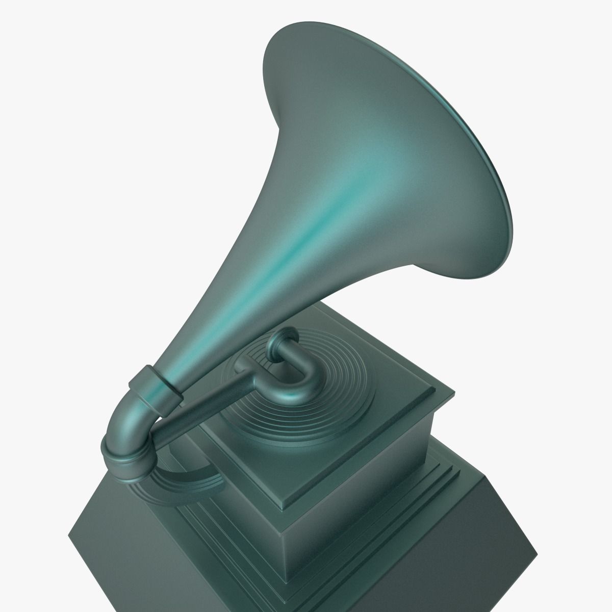 Grammy Award 3D model_13