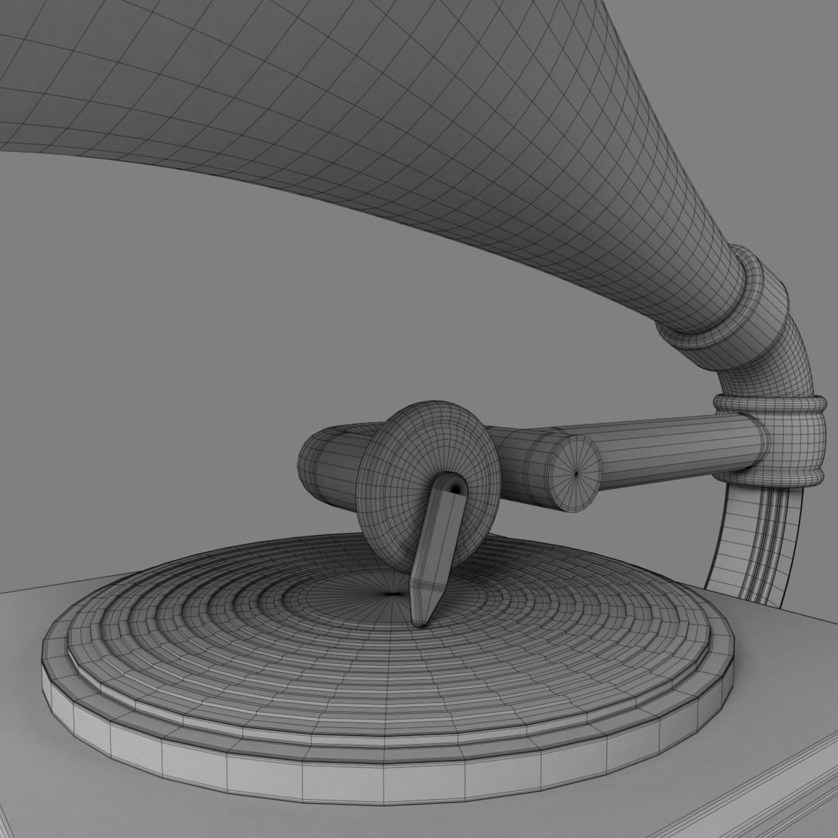 Grammy Award 3D model_16