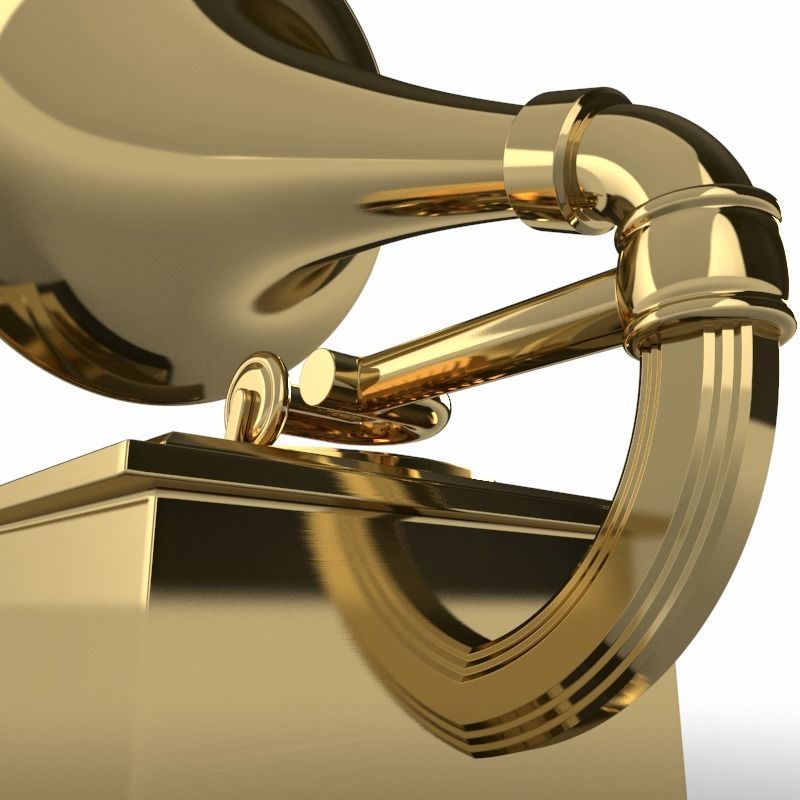 Grammy Award 3D model_9
