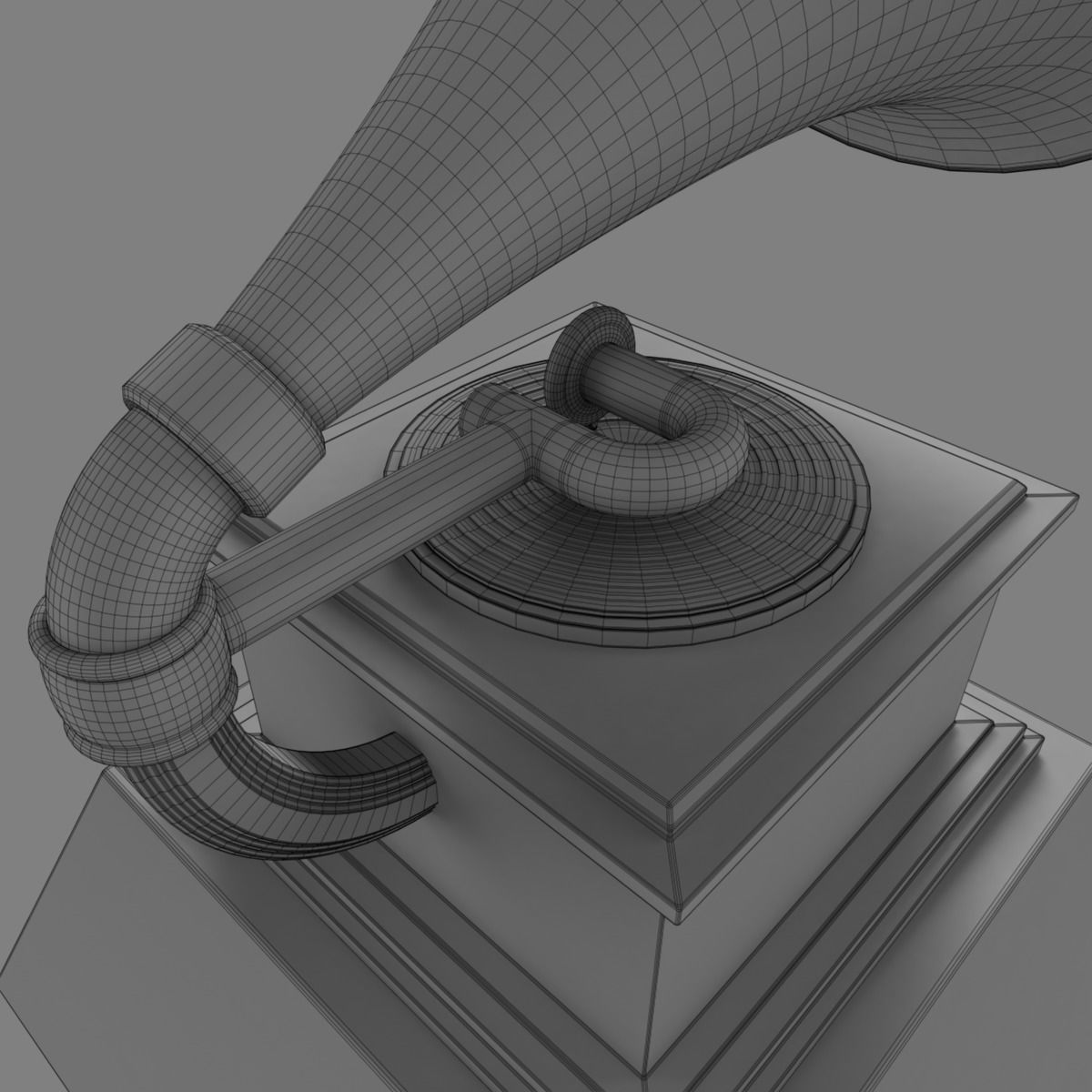 Grammy Award 3D model_12