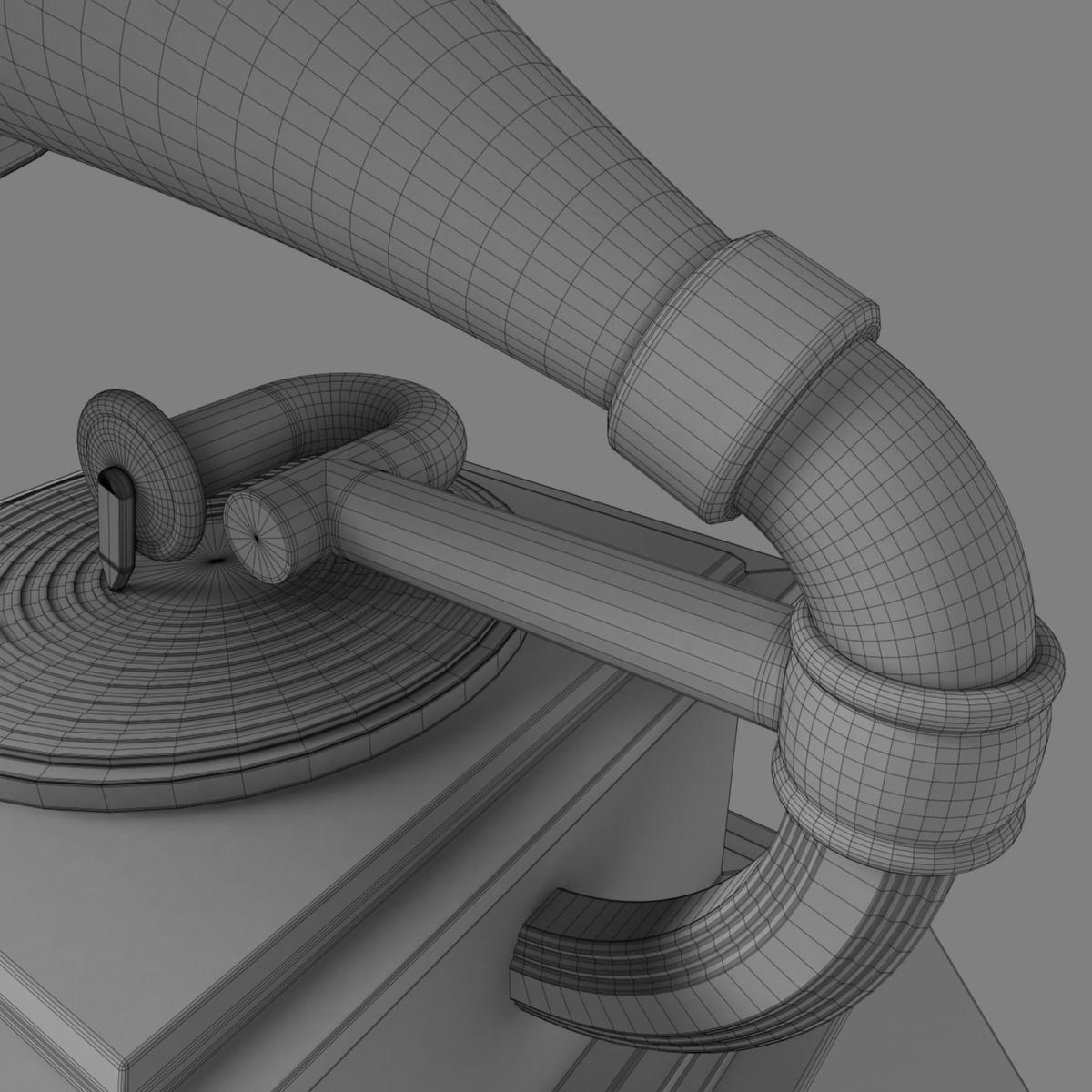 Grammy Award 3D model_19