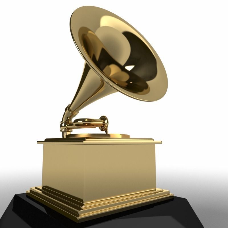 Grammy Award 3D model_5