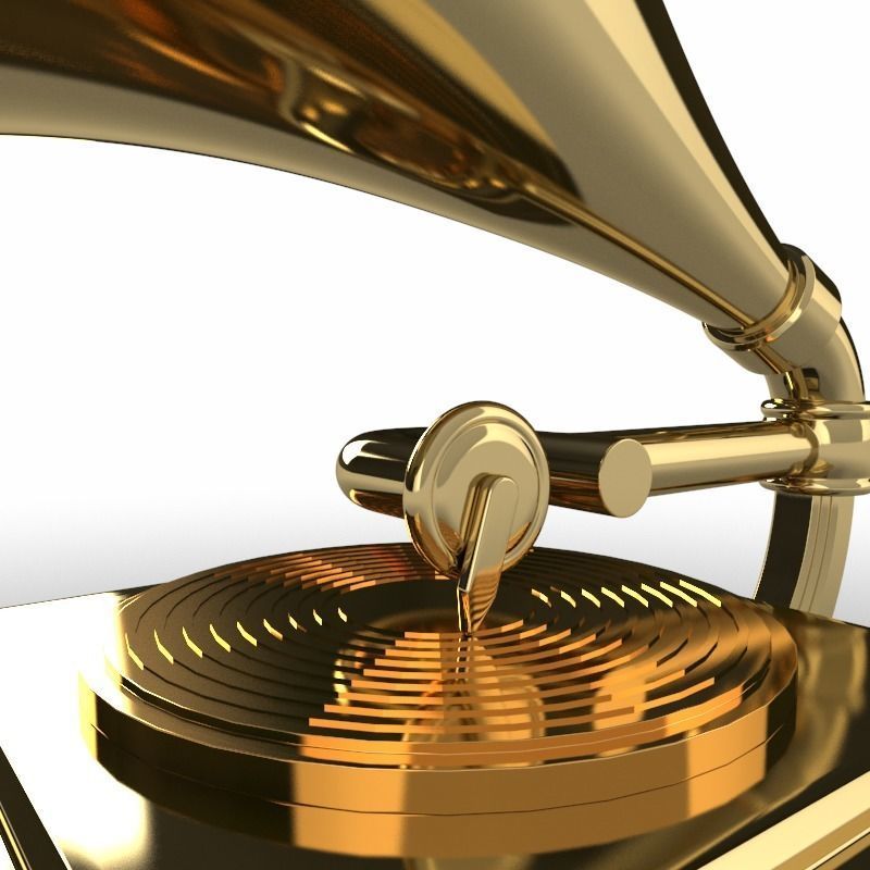 Grammy Award 3D model_3