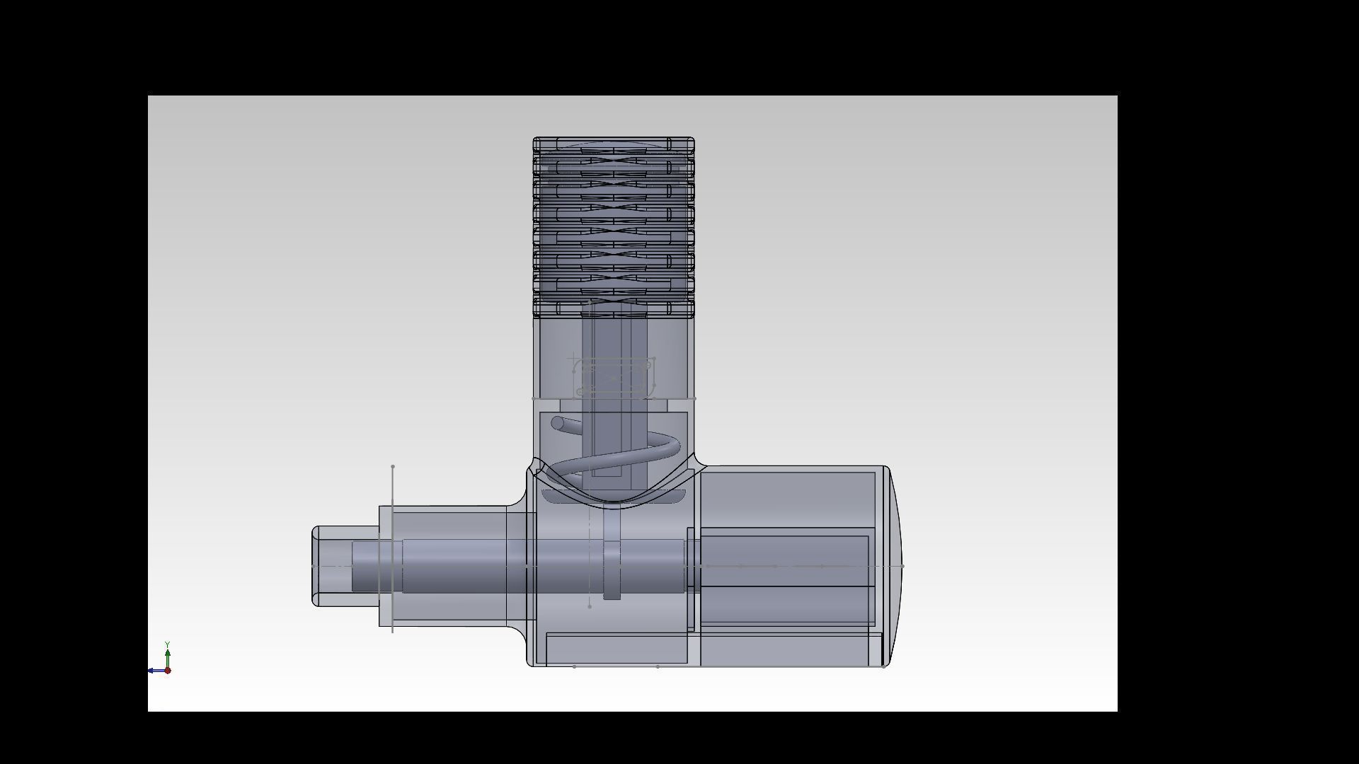 2 stroke engine pencil sharpener Free 3D model_1
