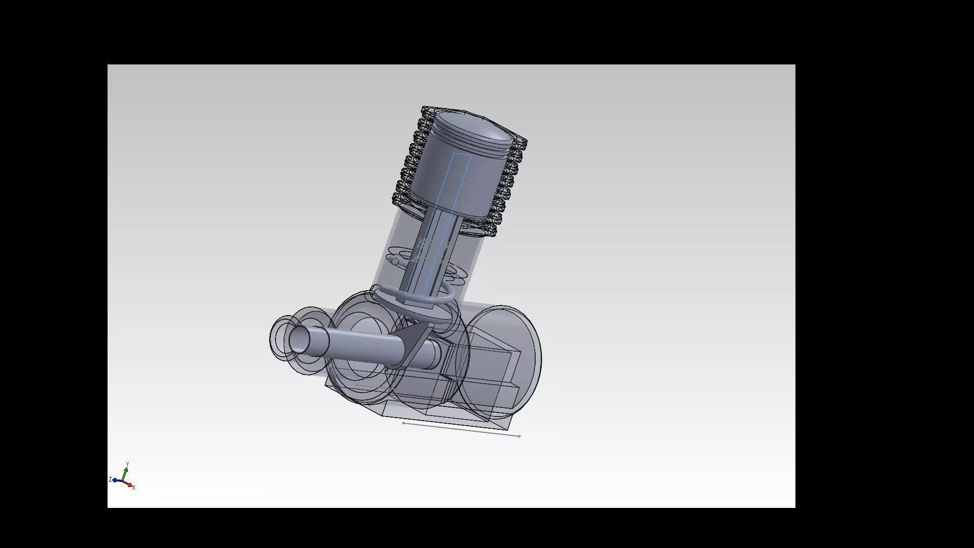 2 stroke engine pencil sharpener Free 3D model_0