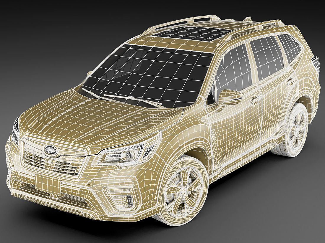 Subaru Forester 2019 3D model_19