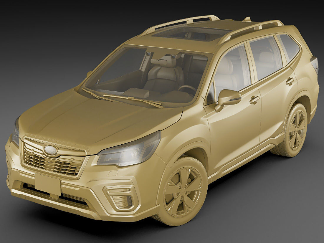Subaru Forester 2019 3D model_15