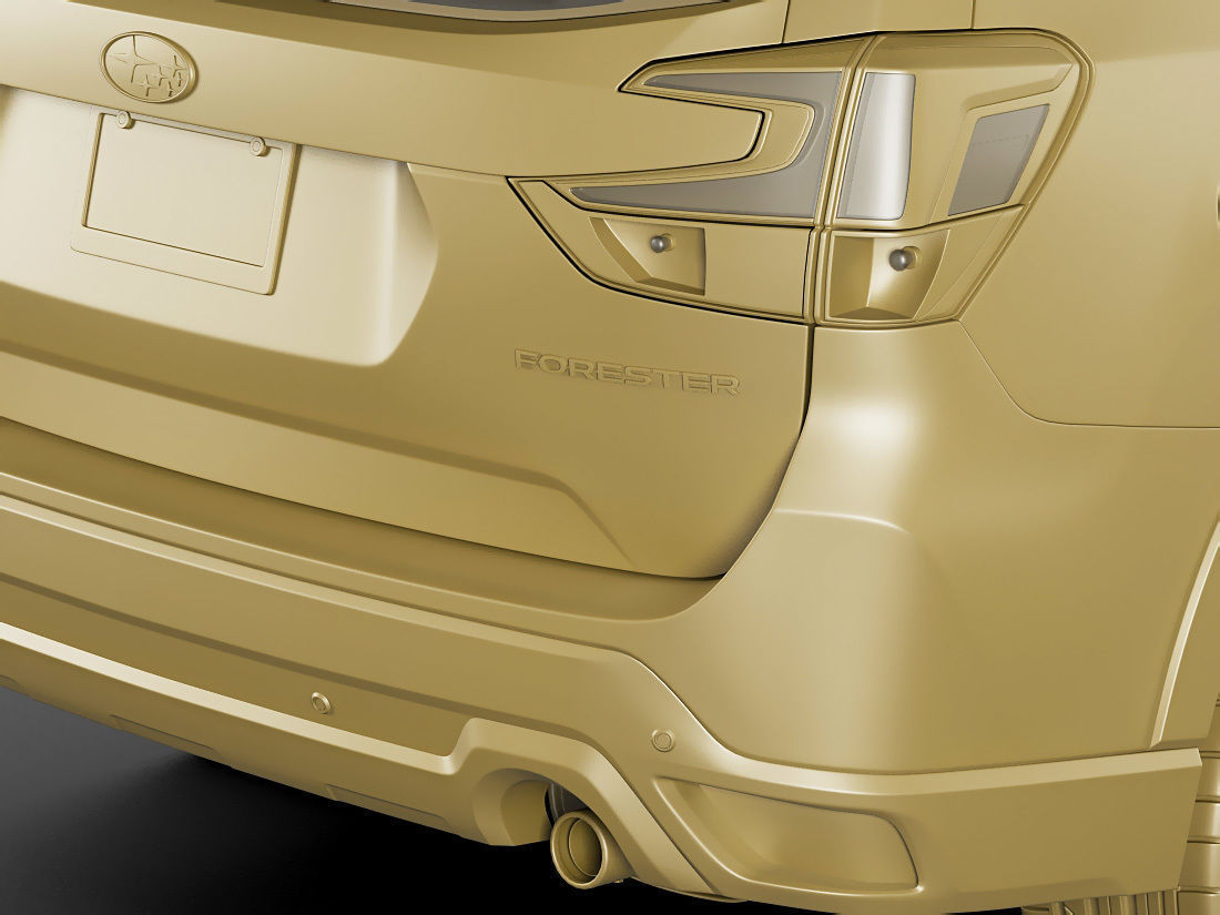Subaru Forester 2019 3D model_18