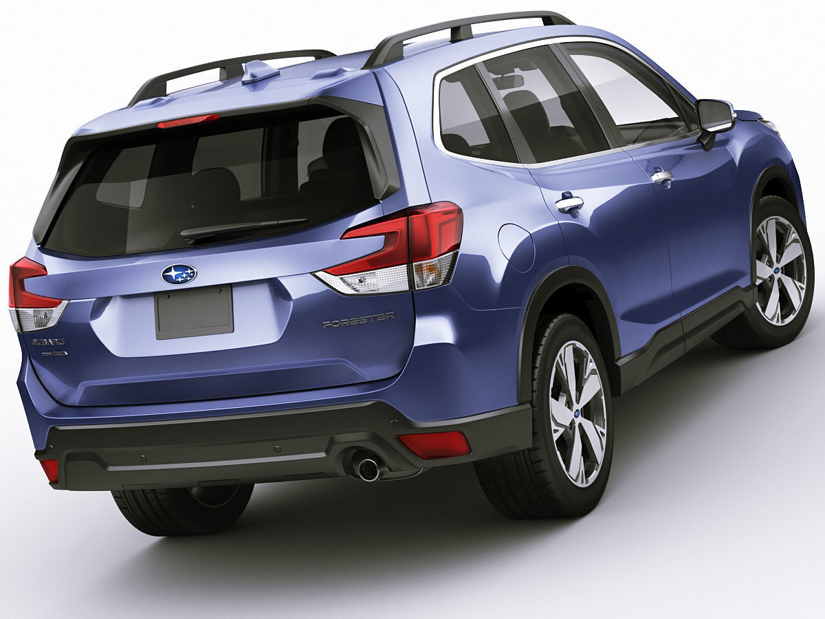 Subaru Forester 2019 3D model_1