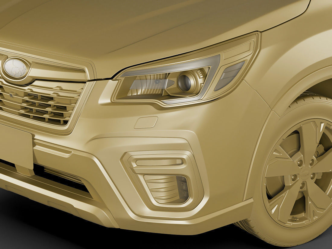 Subaru Forester 2019 3D model_17