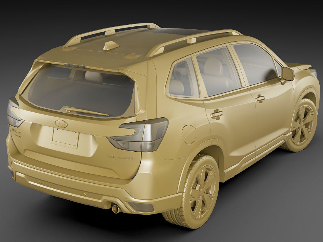 Subaru Forester 2019 3D model_16