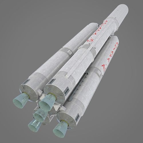 Angara A-5 3D model