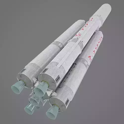 Angara A-5 3D model