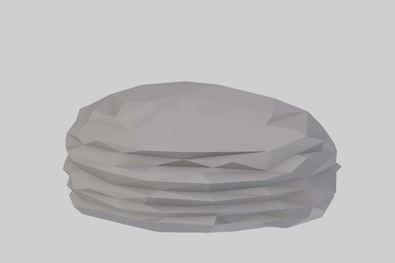 LOW POLY Rock Collection polygonal Low-poly 3D model_22
