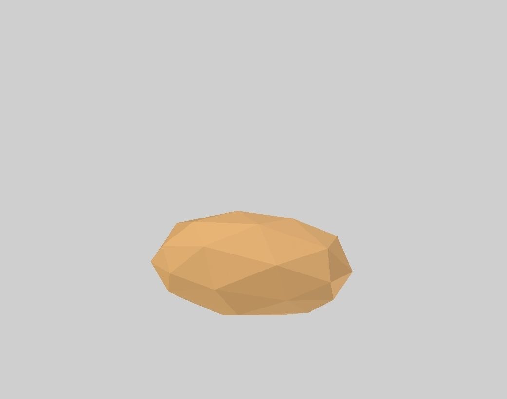 LOW POLY Rock Collection polygonal Low-poly 3D model_26