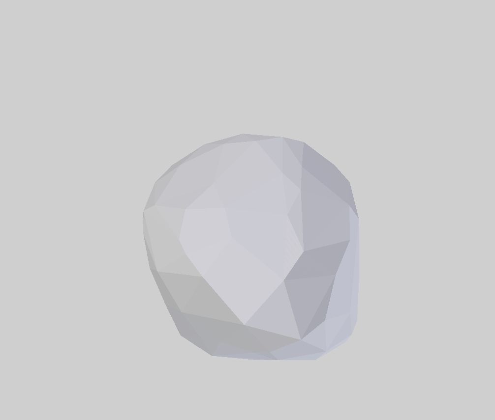 LOW POLY Rock Collection polygonal Low-poly 3D model_9