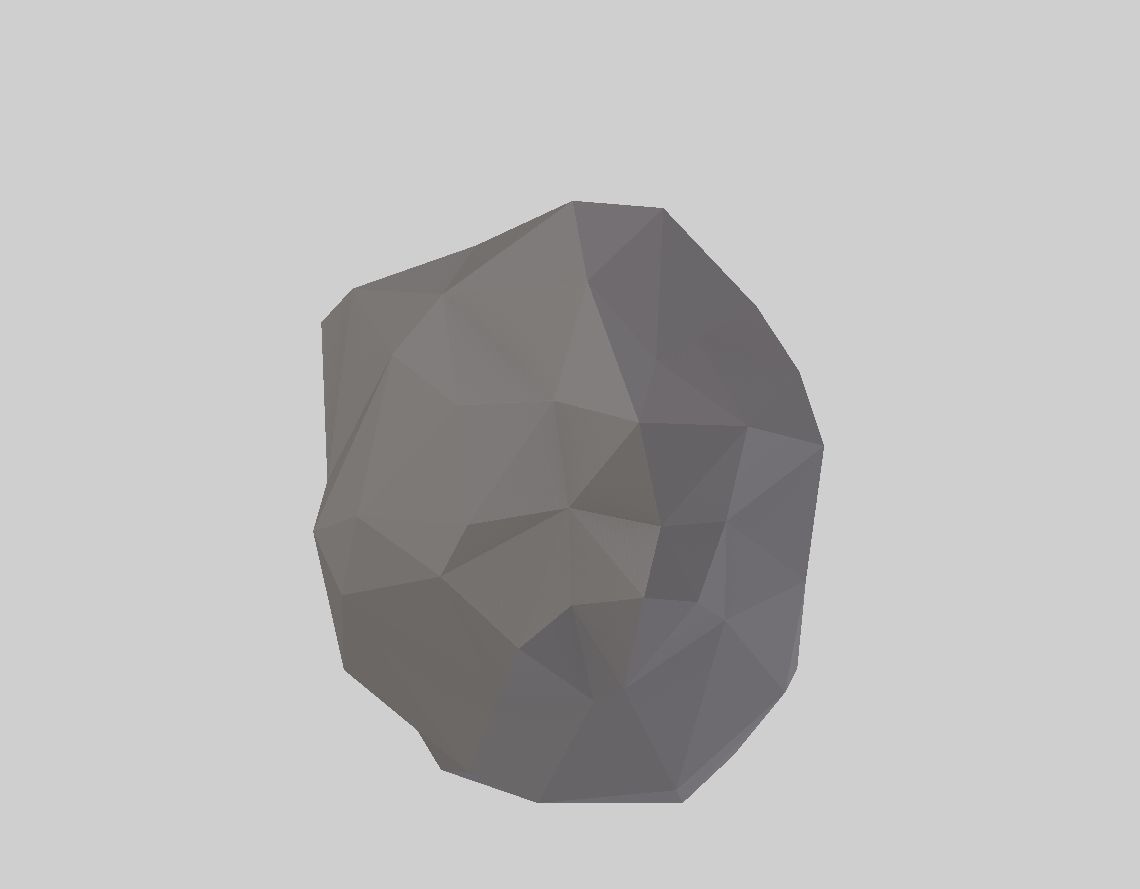 LOW POLY Rock Collection polygonal Low-poly 3D model_12