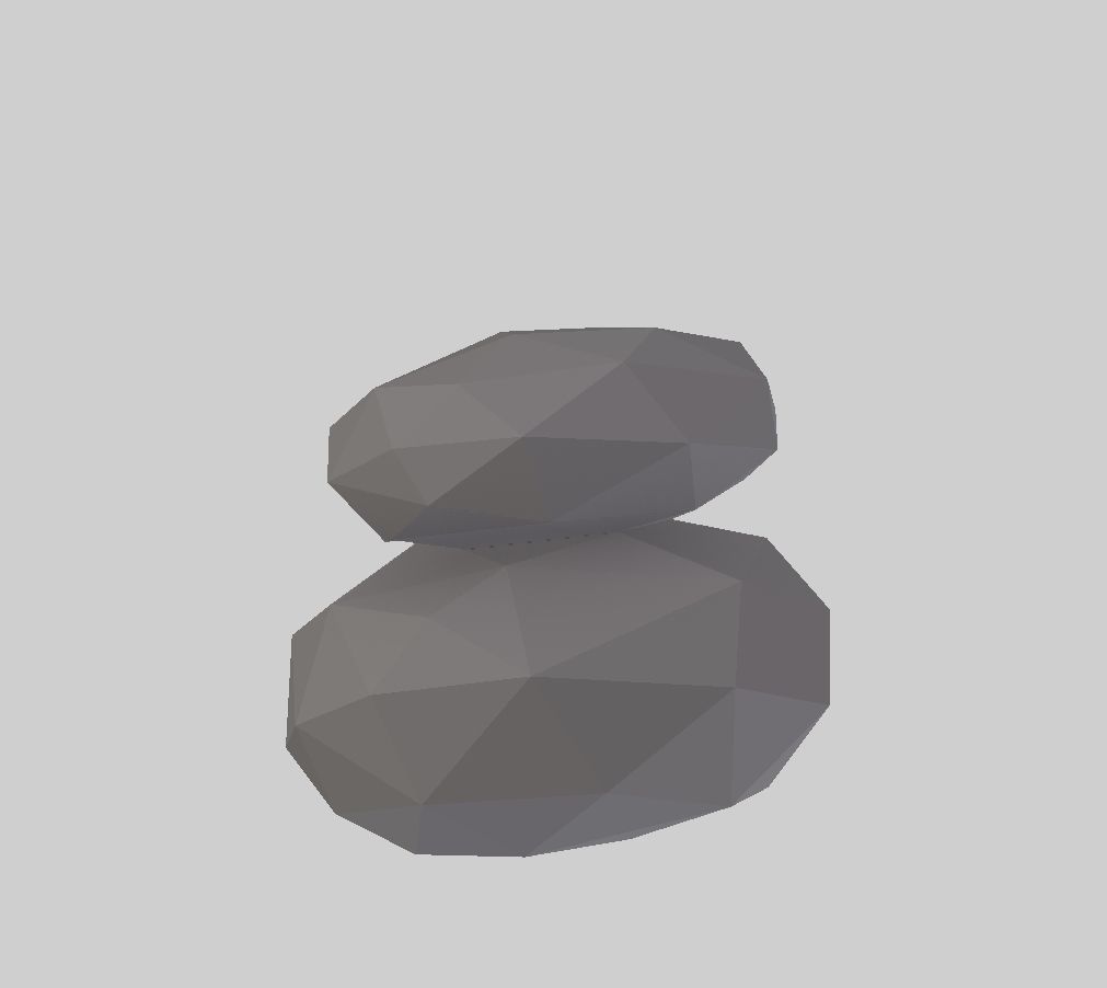 LOW POLY Rock Collection polygonal Low-poly 3D model_16