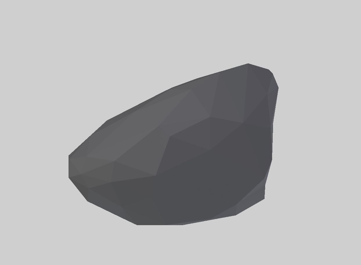LOW POLY Rock Collection polygonal Low-poly 3D model_13