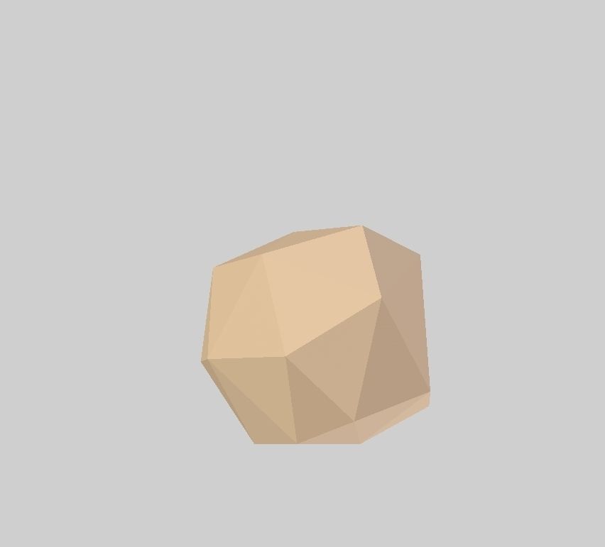 LOW POLY Rock Collection polygonal Low-poly 3D model_25