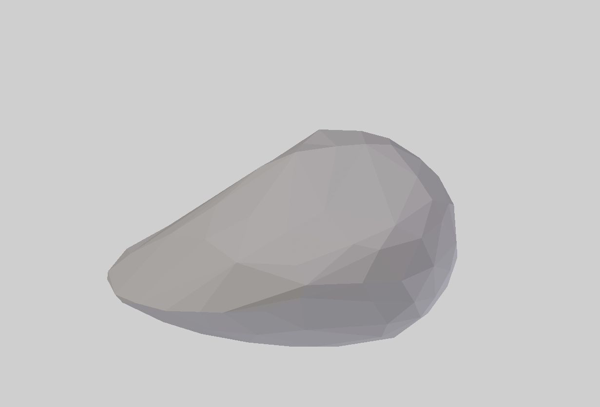 LOW POLY Rock Collection polygonal Low-poly 3D model_8