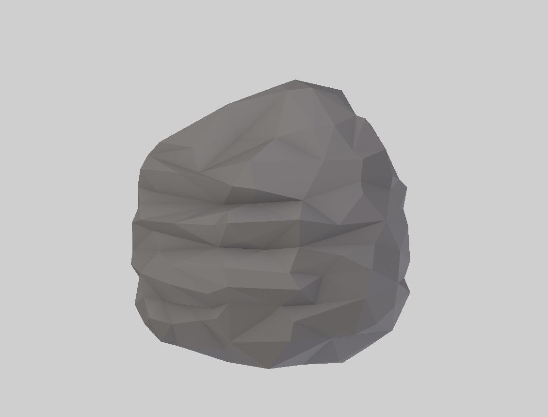 LOW POLY Rock Collection polygonal Low-poly 3D model_23