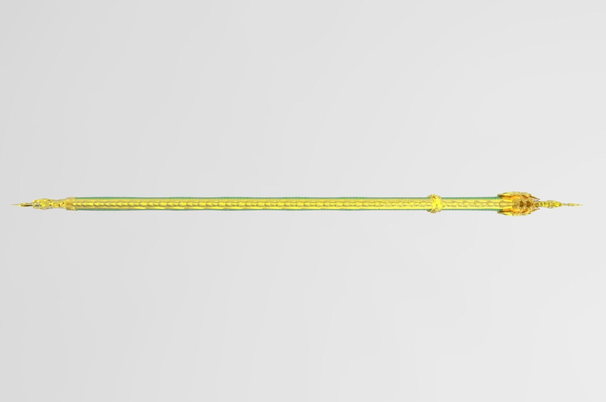 Thai Naga Low Poly Rigged Low-poly 3D model_3