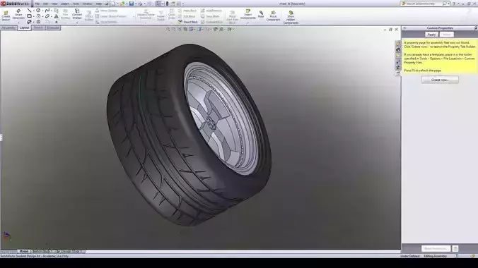 Car Component Challenge 1 Free 3D model