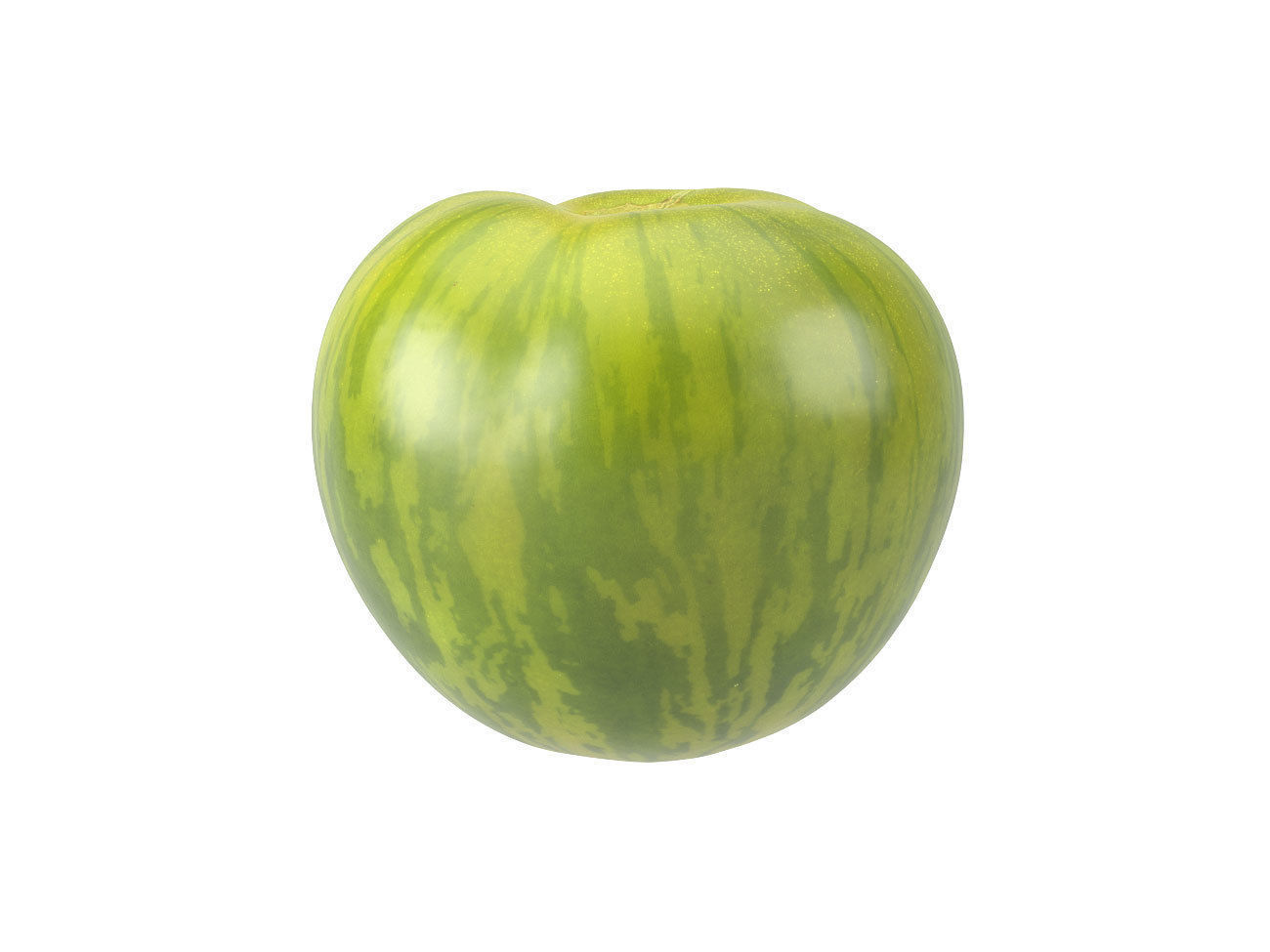Photorealistic Green Zebra Tomato 3D Scan 3D model_1