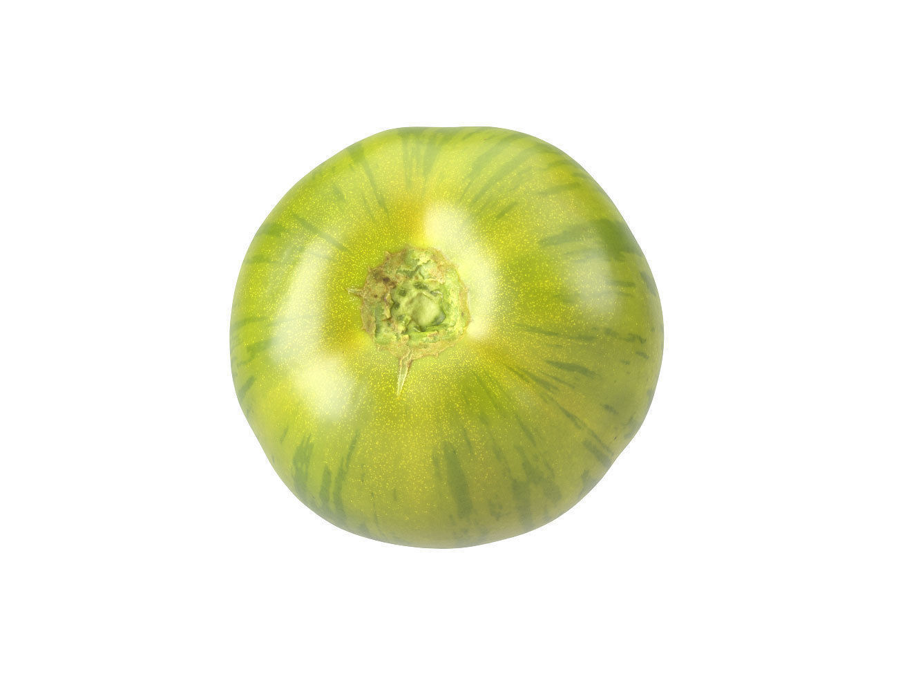 Photorealistic Green Zebra Tomato 3D Scan 3D model_5