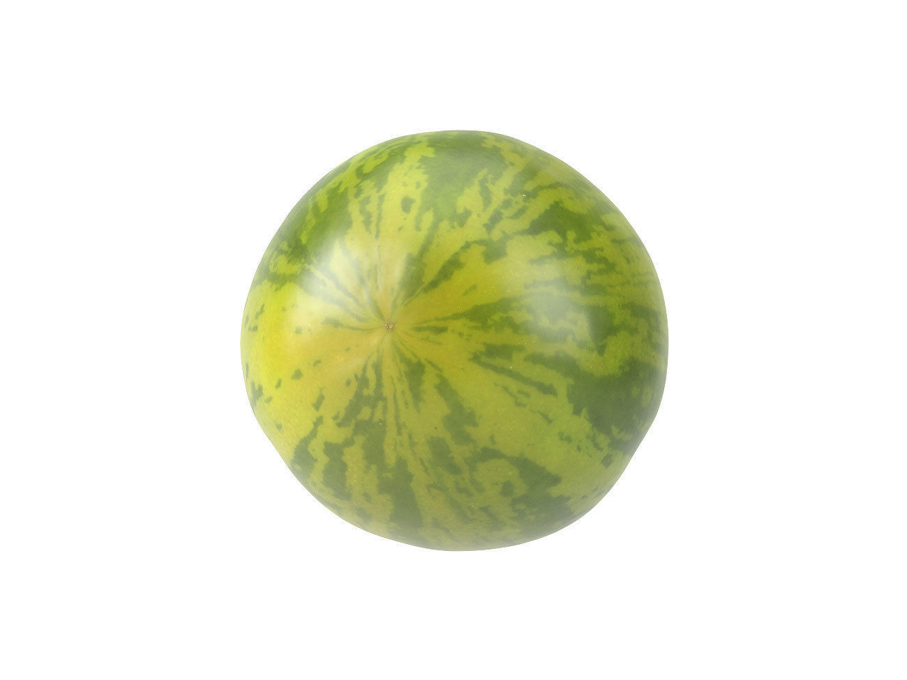 Photorealistic Green Zebra Tomato 3D Scan 3D model_4