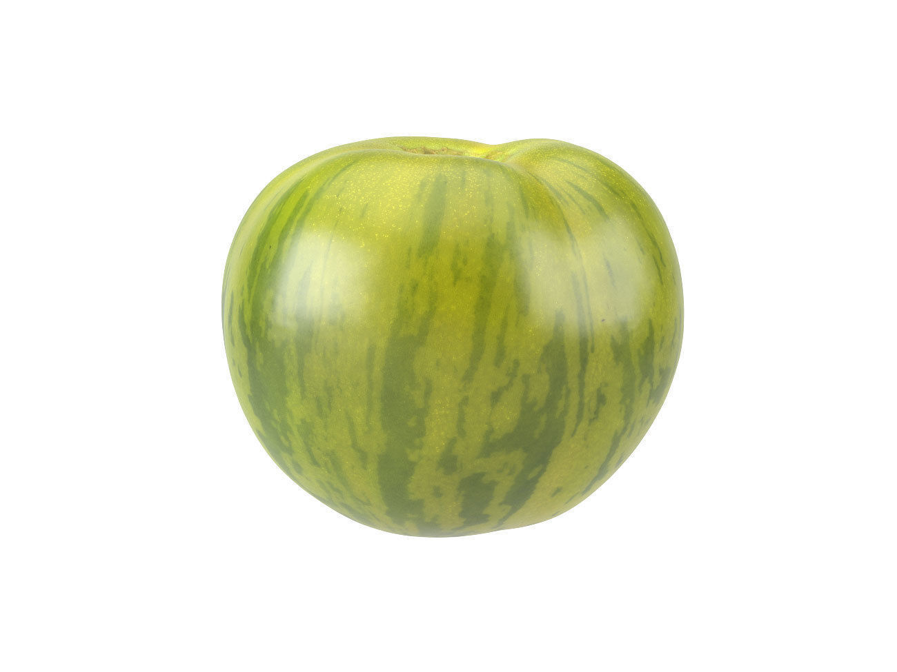 Photorealistic Green Zebra Tomato 3D Scan 3D model_3