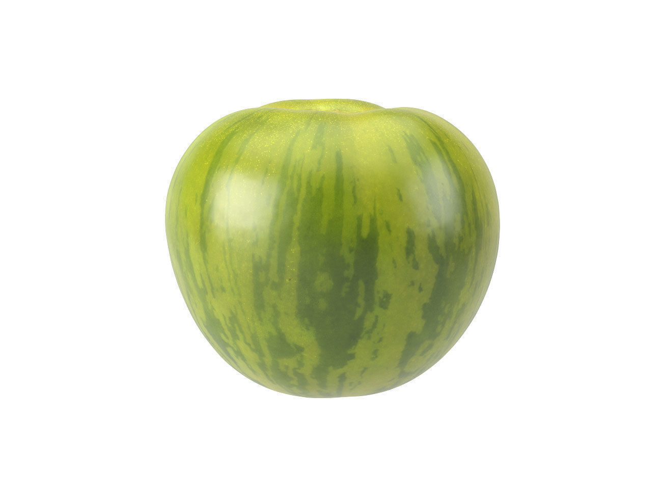 Photorealistic Green Zebra Tomato 3D Scan 3D model_2