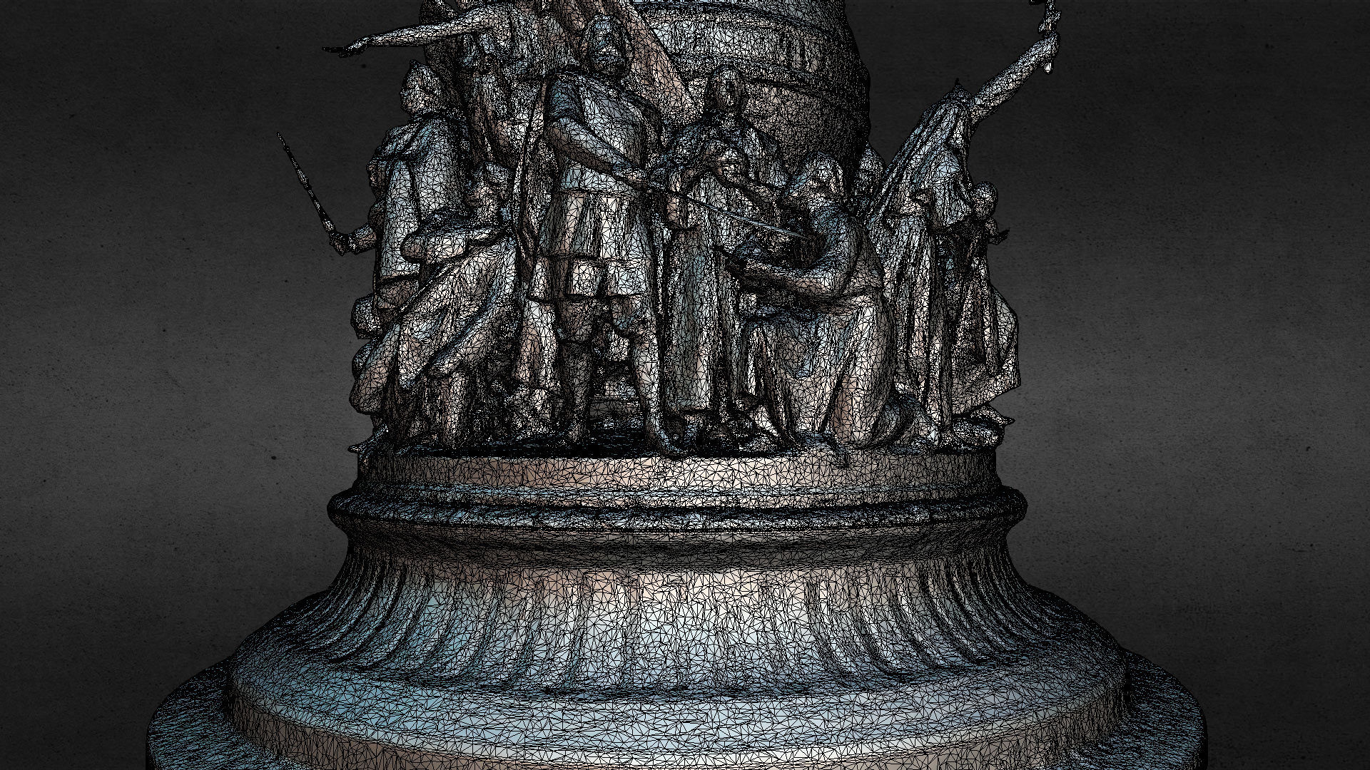 The Millennium of Russia Monument 3D model_53
