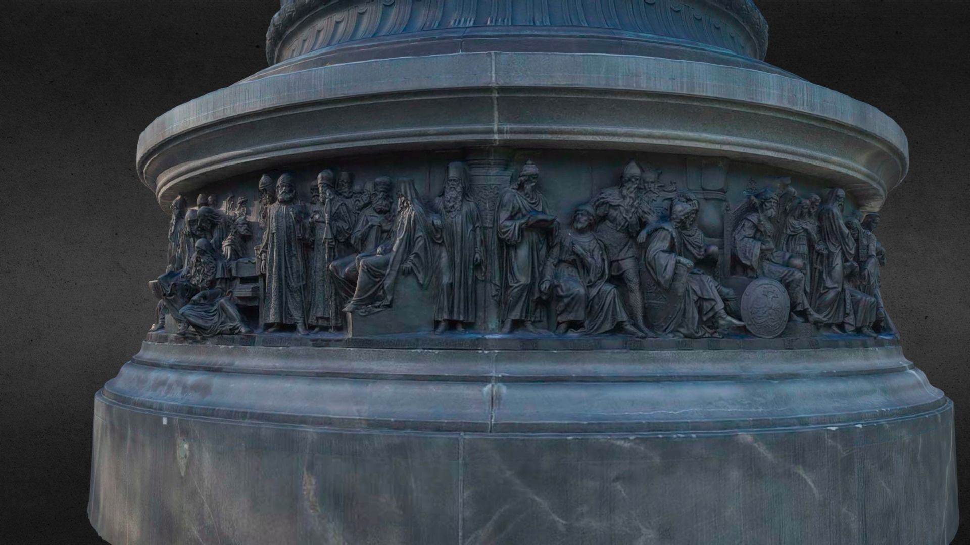 The Millennium of Russia Monument 3D model_37